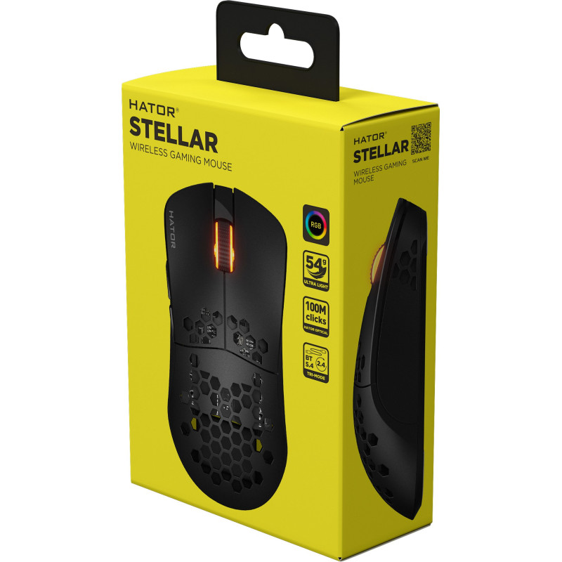Мишка HATOR Stellar Wireless (HTM650) black