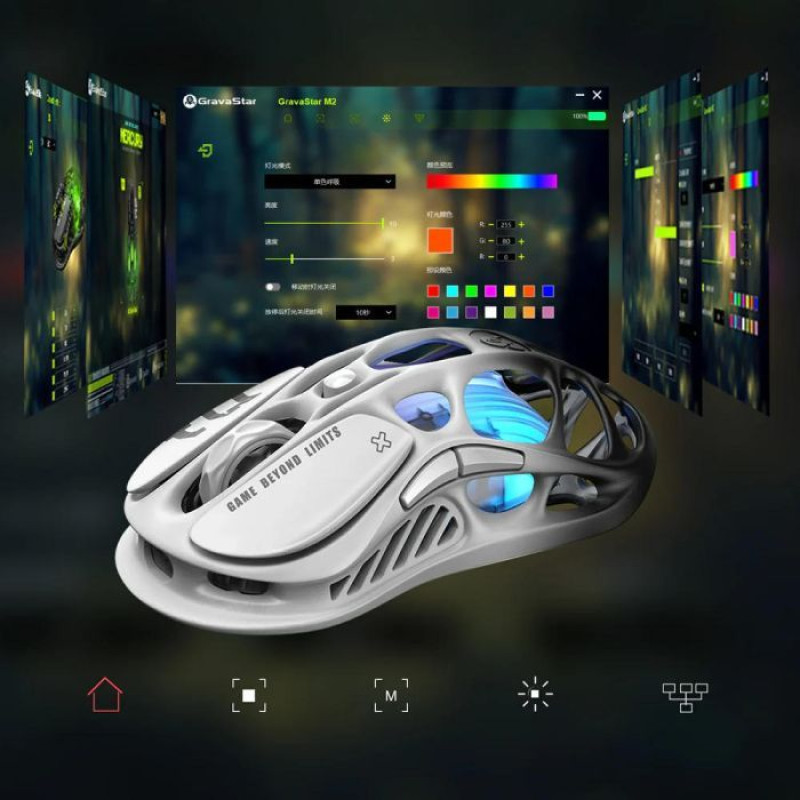 Мишка GravaStar Mercury M1 Pro (GRAVASTARM1PRO_GBLK)