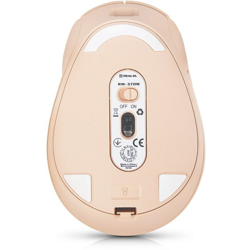 Мишка REAL-EL RM-370W (EL123200056)