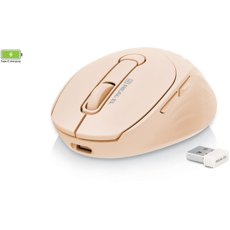 Мишка REAL-EL RM-370W (EL123200056)