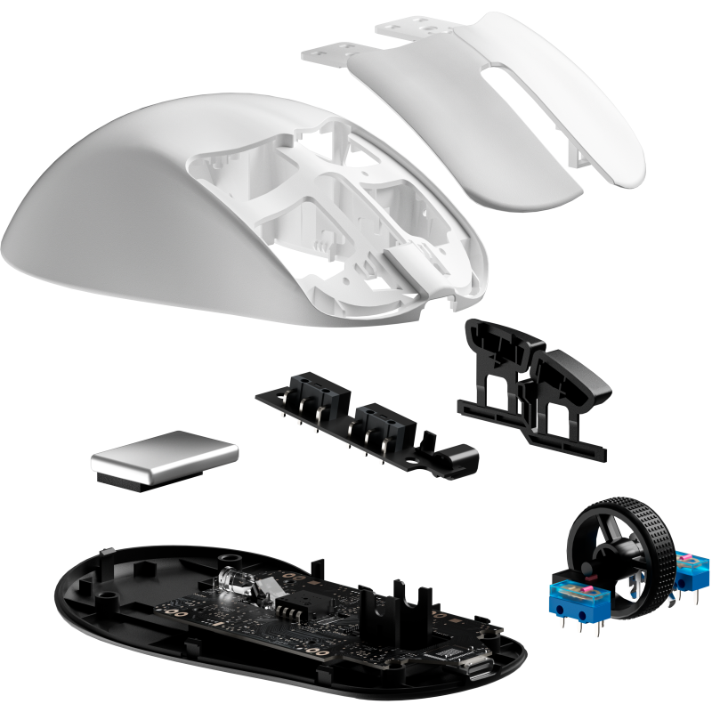 Мишка GamePro Asgard Surt White (GM017W)