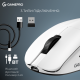 Мишка GamePro Asgard Surt White (GM017W)