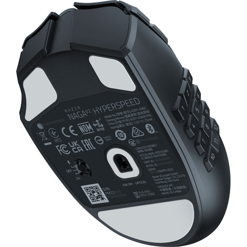Мишка RAZER Naga V2 Hyperspeed (RZ01-03600100-R3G1)