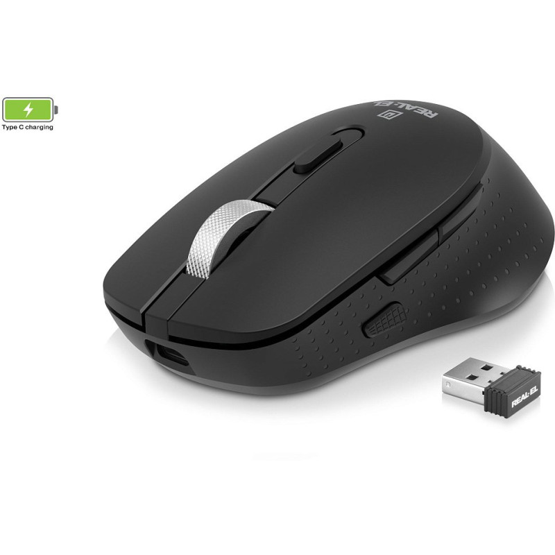 Миша REAL-EL RM-380W (EL123200057)