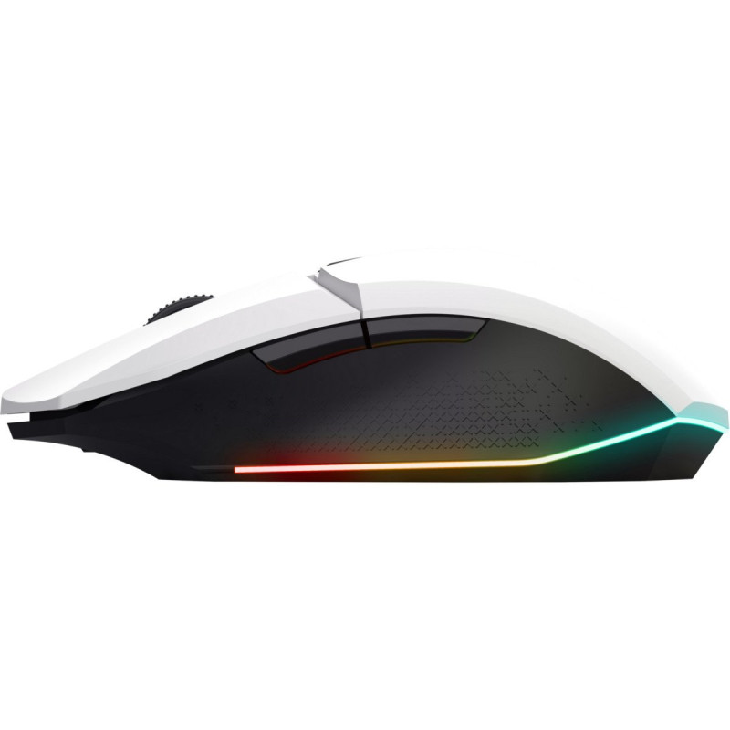 Мишка Trust GXT 110 Felox RGB Wireless White (25069)