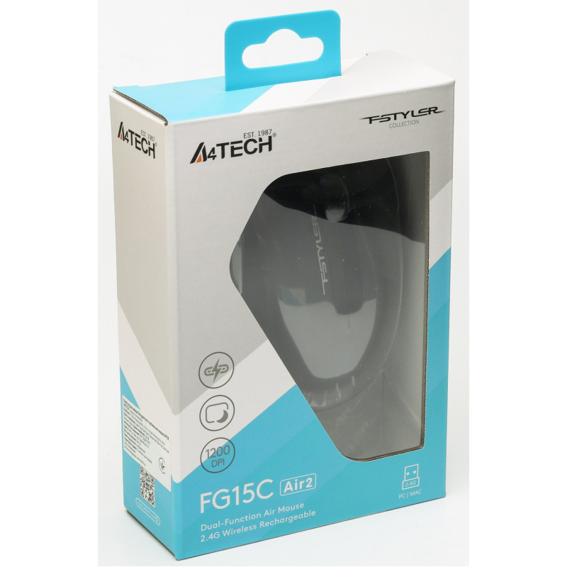 Мишка A4Tech FG15C Air2 Wireless Black (4711422004557)