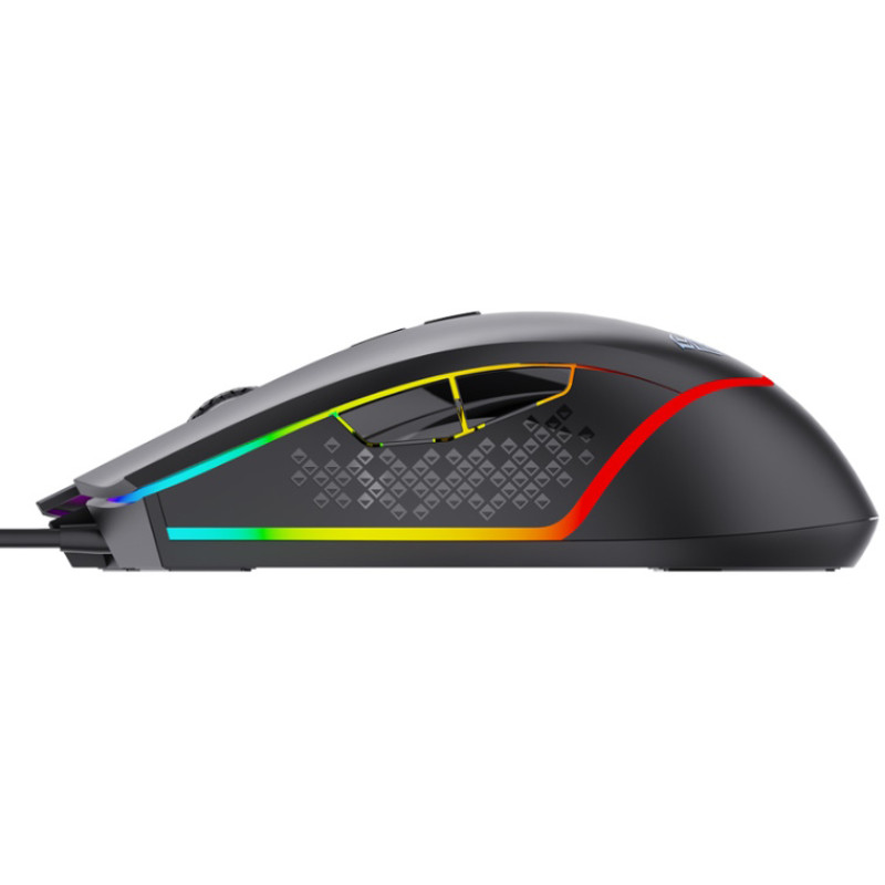 Мишка Aula F805 Wired gaming mouse with 7 keys Black (6948391212906)
