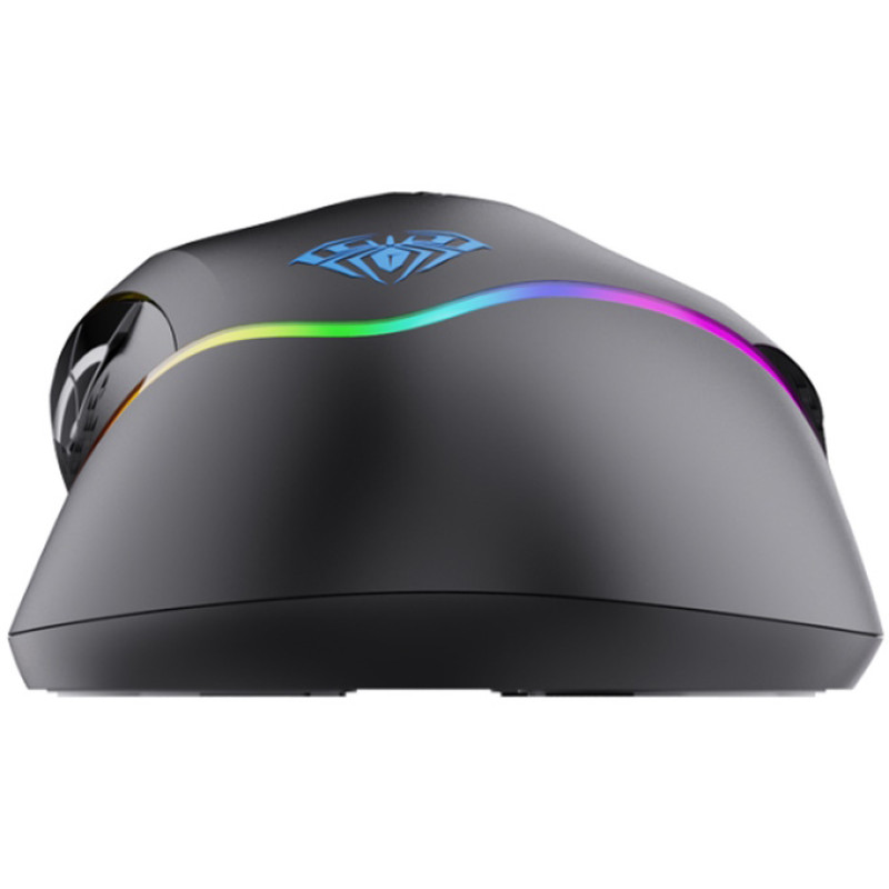 Мишка Aula F805 Wired gaming mouse with 7 keys Black (6948391212906)