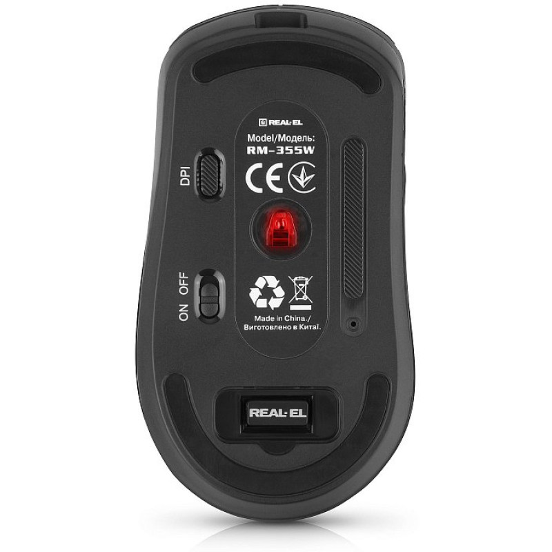 Миша REAL-EL RM-355W (EL123200054)