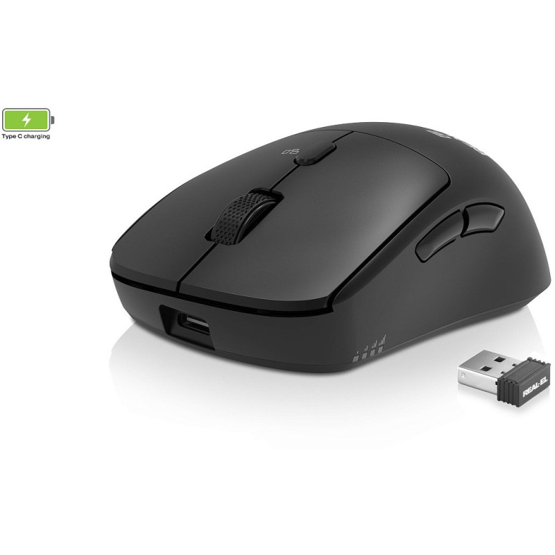 Миша REAL-EL RM-355W (EL123200054)