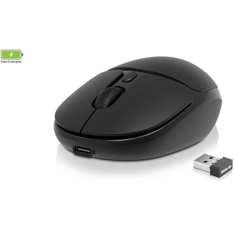 Миша REAL-EL RM-335W (EL123200055)