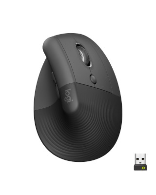 Мишка Logitech Lift Vertical Ergonomic Wireless/Bluetooth Graphite (910-006473)