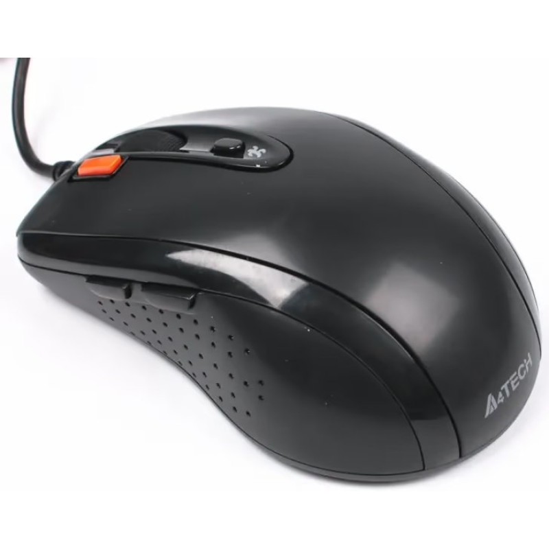Мишка A4Tech N-70FX-1 USB V-Track Black