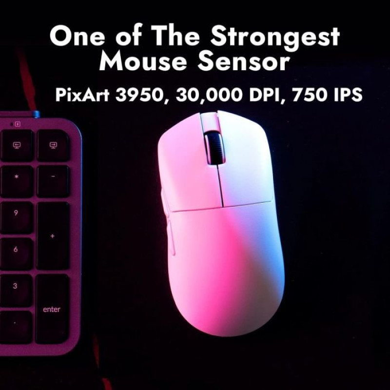 Миша Lemokey G1 USB/WL/BT White (G1-A2)