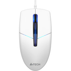 Мишка A4Tech N-530S White