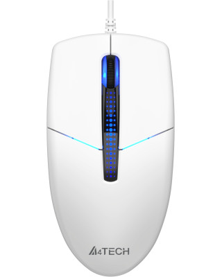 Мишка A4Tech N-530S White