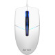 Мишка A4Tech N-530S White