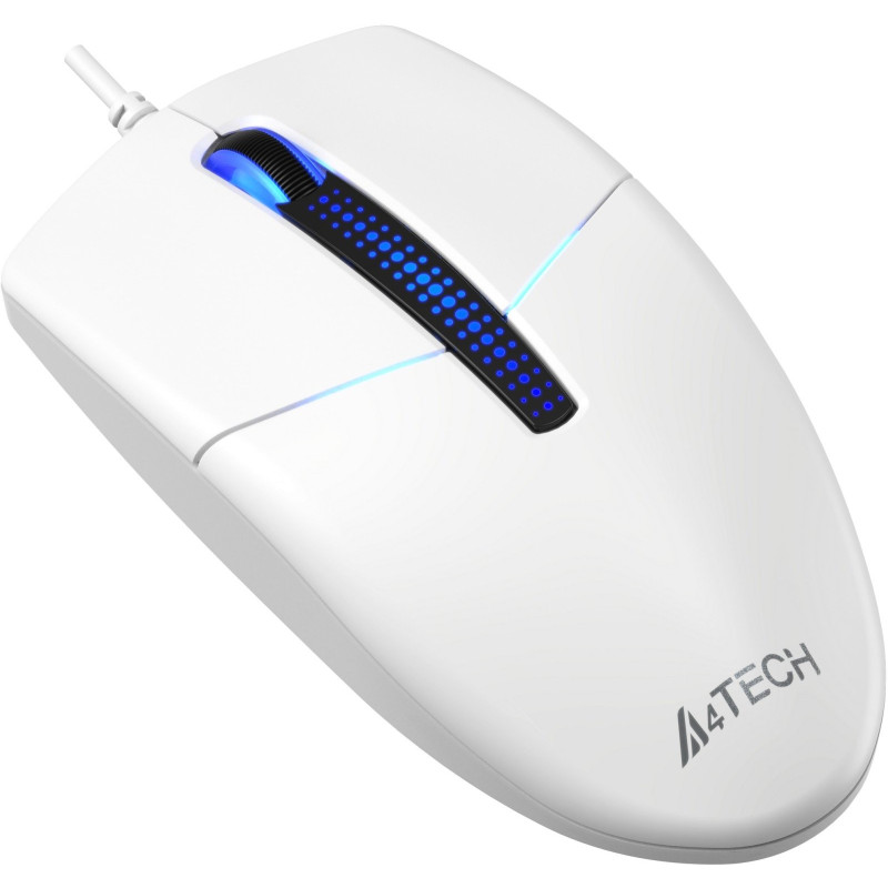 Мишка A4Tech N-530S White