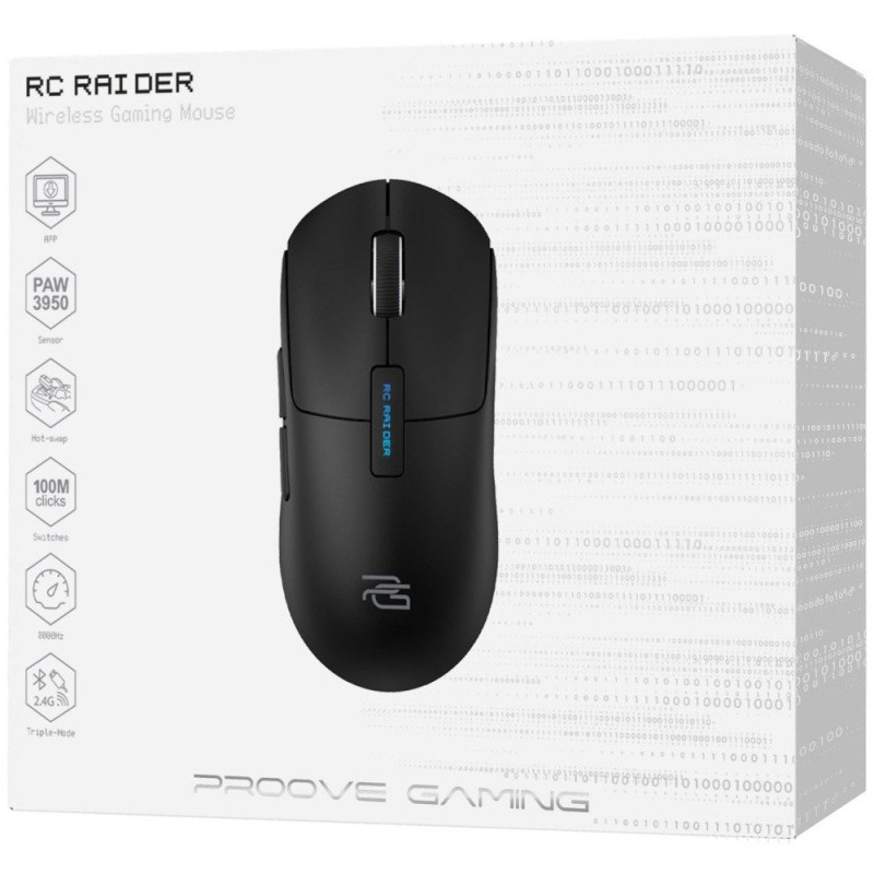 Миша Proove Gaming RC Raider 8K Black (WMRR00122001)