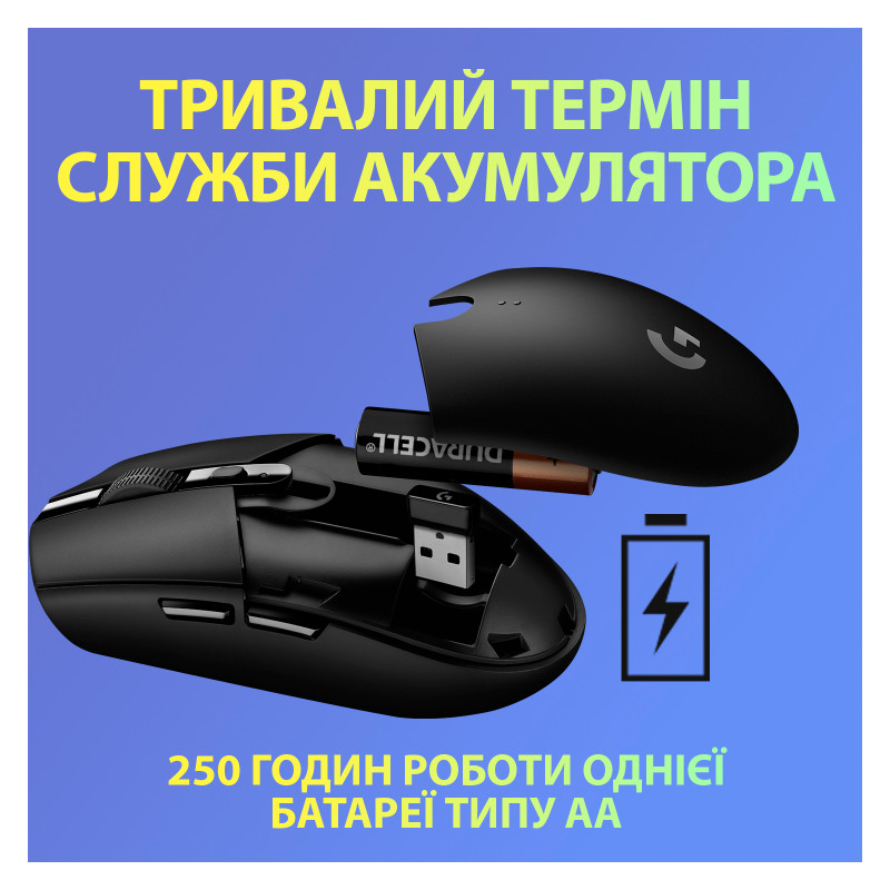 Мишка Logitech G305 Lightspeed Lilac (910-006022)