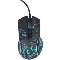 Миша Gembird MUSG-RGB-01 USB Black