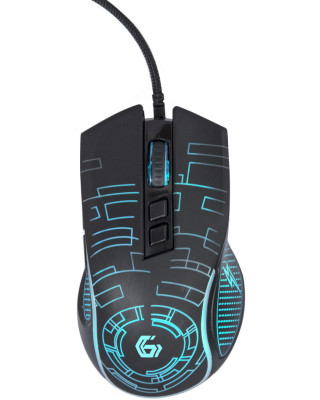 Миша Gembird MUSG-RGB-01 USB Black