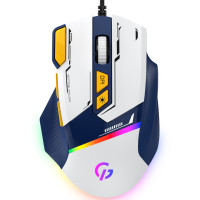 Мишка GamePro GM300BL Blue-White