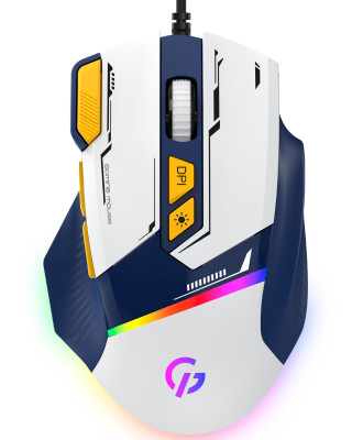 Мишка GamePro GM300BL Blue-White