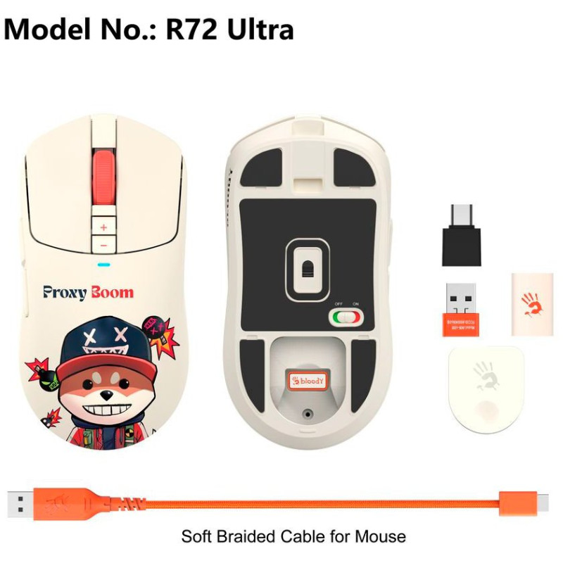 Мишка A4Tech Bloody R72 Ultra Proxy Boom (4711421001274)