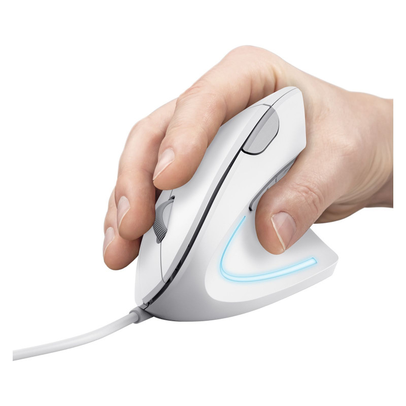  Мишка Trust Verto Ergonomic, USB-A, біла (25133_TRUST)