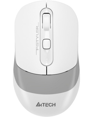 Мишка A4Tech FG10CS Air2 Wireless Grayish White (4711421997973)