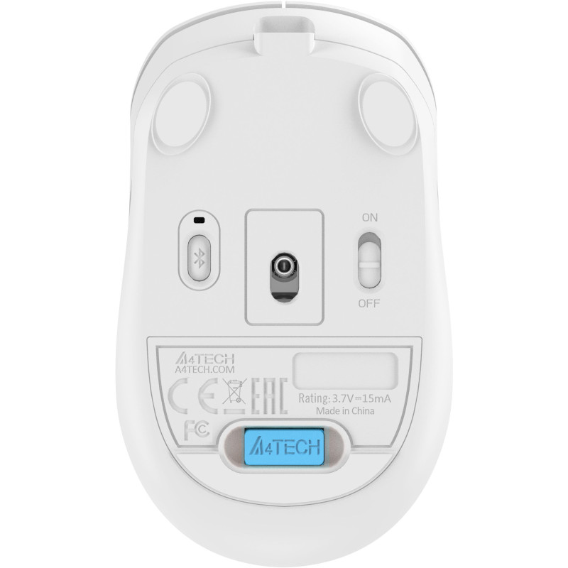 Мишка A4Tech FG10CS Air2 Wireless Grayish White (4711421997973)