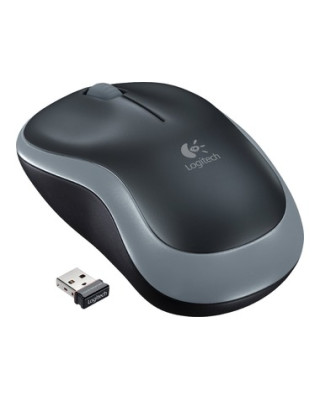 Миша LOGITECH Wireless Mouse M185 SWIFT GREY,EER2 (910-002238)