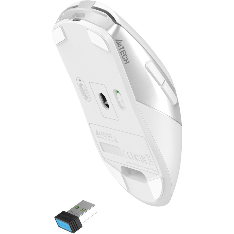Мишка A4Tech Fstyler FB50C Plus White