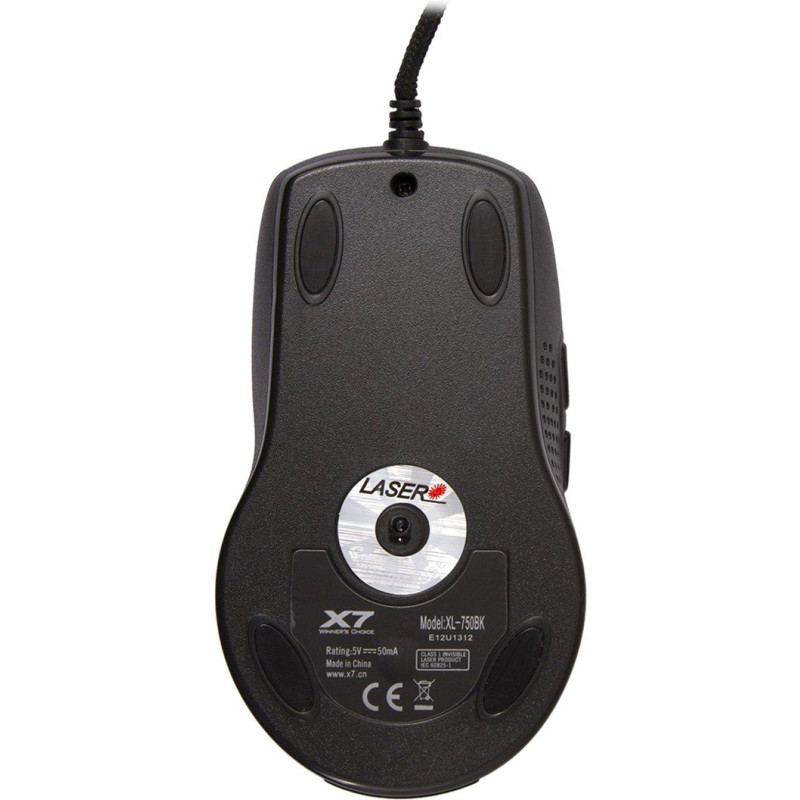 Мишка A4Tech XL-750BK