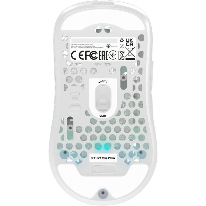 Мишка Xtrfy M42 WL RGB White (M42W-RGB-WHITE)