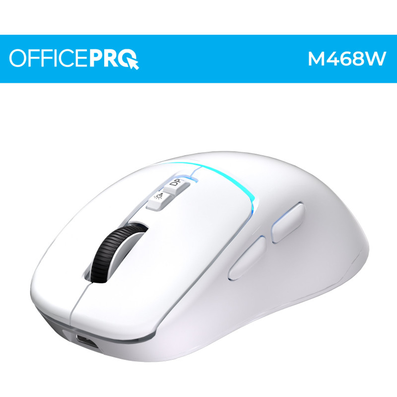 Мишка OfficePro M468W White