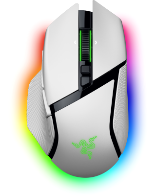 Мишка Razer Basilisk V3 Pro 35K Wireless/Bluetooth White (RZ01-05240200-R3G1)
