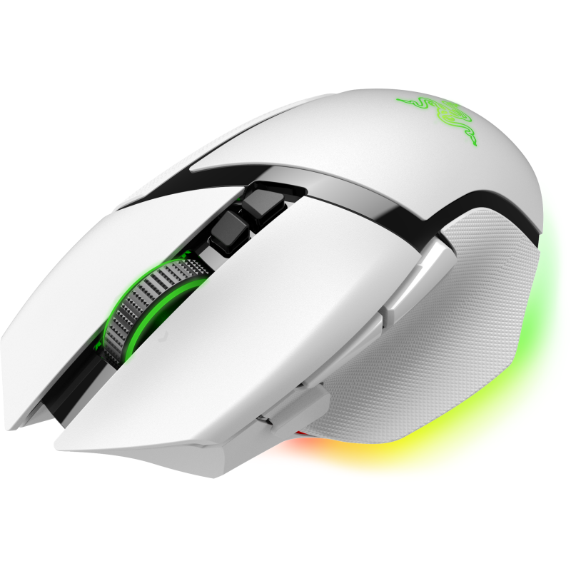 Мишка Razer Basilisk V3 Pro 35K Wireless/Bluetooth White (RZ01-05240200-R3G1)