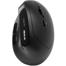 Мишка REAL-EL RM-490W Black (EL123200058)