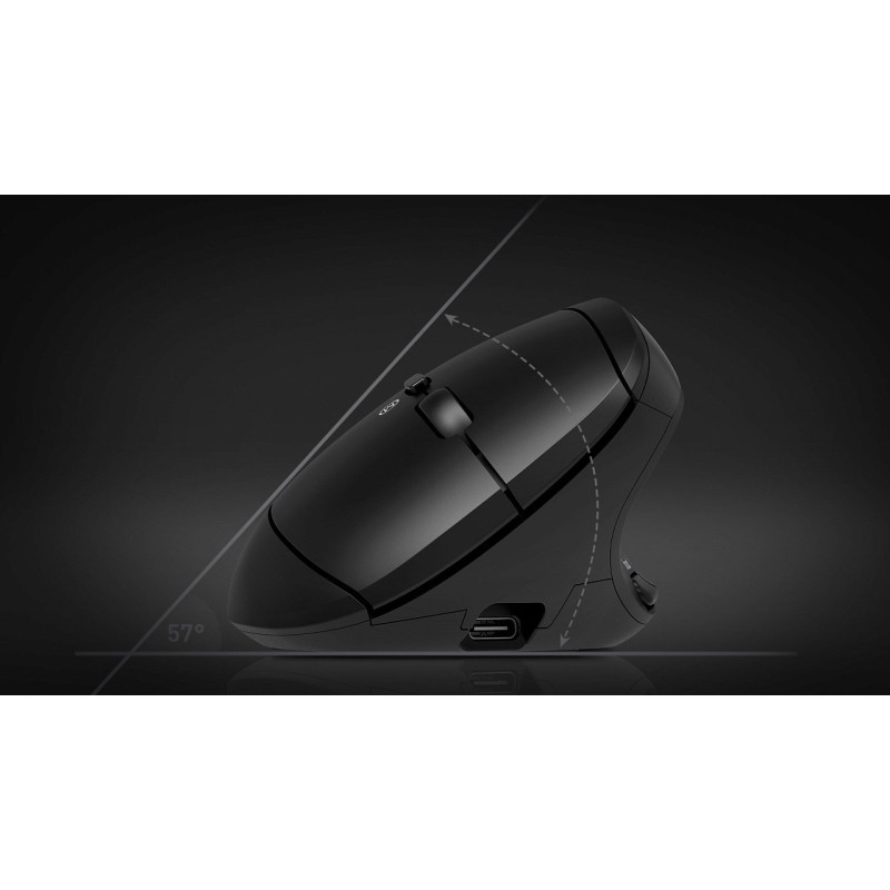 Мишка REAL-EL RM-490W Black (EL123200058)