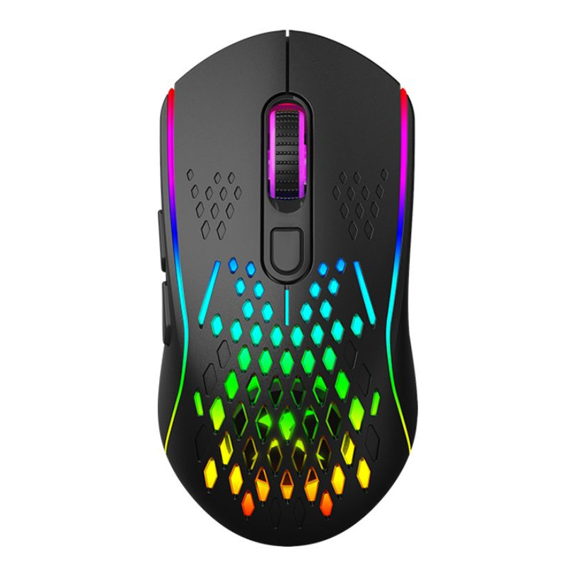 Мишка Xtrike ME GW-611 Wireless RGB Black (GW-611)