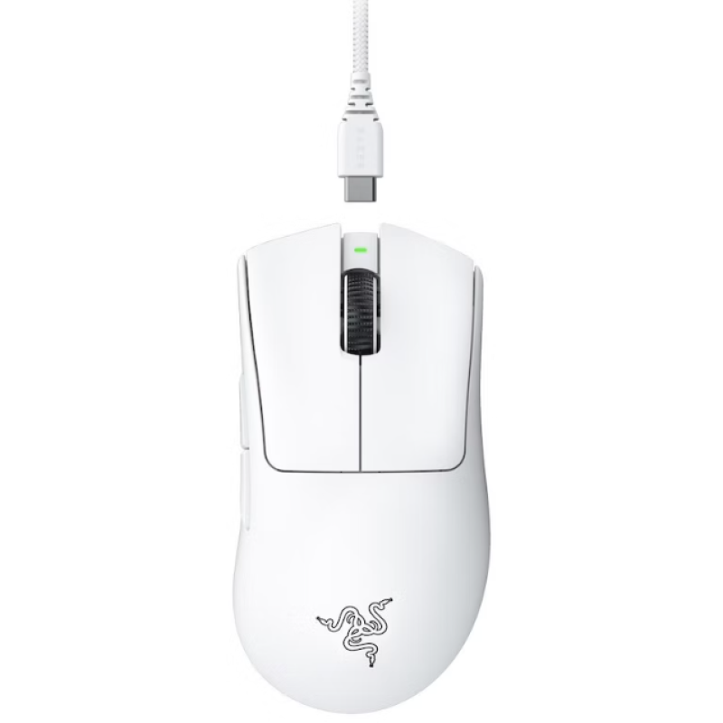Мишка Razer DeathAdder V3 PRO Wireless White (RZ01-04630200-R3G1)