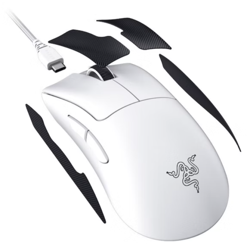 Мишка Razer DeathAdder V3 PRO Wireless White (RZ01-04630200-R3G1)