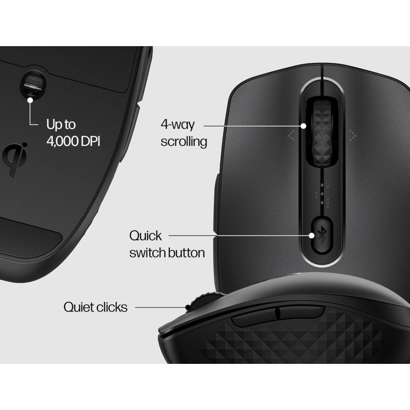 Миша HP 690 Rechargeable BT (7M1D4AA)