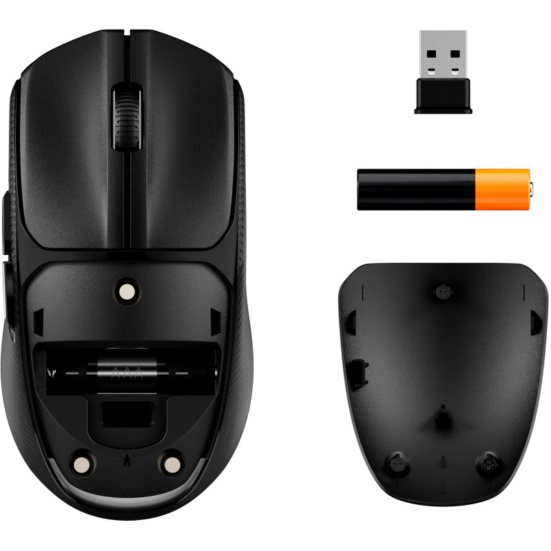 Мишка HyperX Pulsefire FUSE RGB WL/BT Black (A1KY6AA)