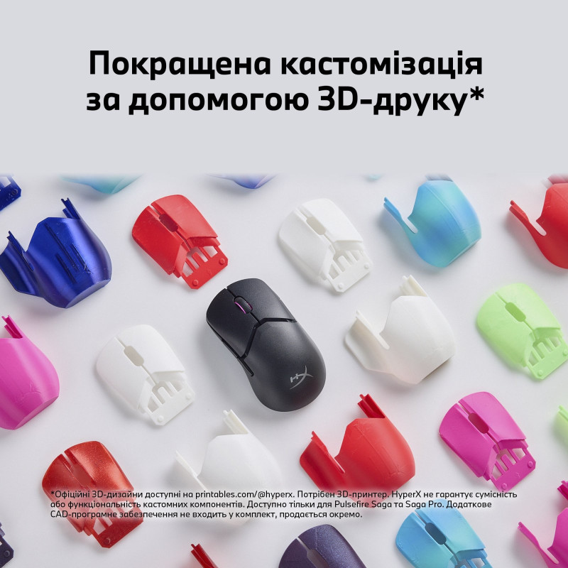Мишка HyperX Pulsefire SAGA PRO RGB (A2PB2AA)