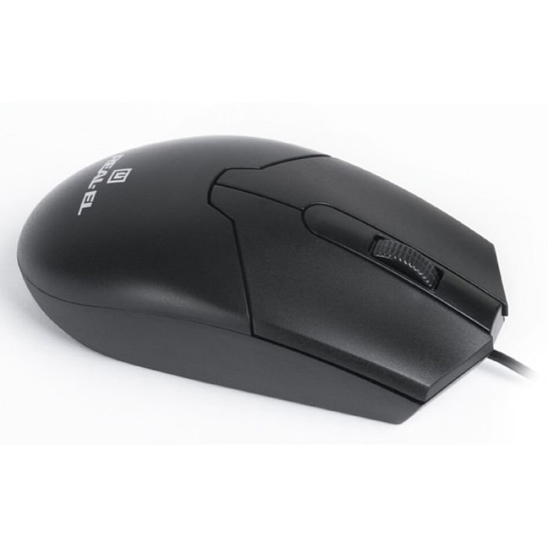 Миша REAL-EL RM-208 Black (EL123200030)