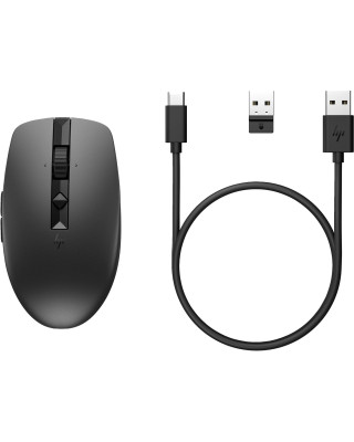 Мишка HP 710 Rechargeable Silent USB-A/WL/BT (6E6F2AA)
