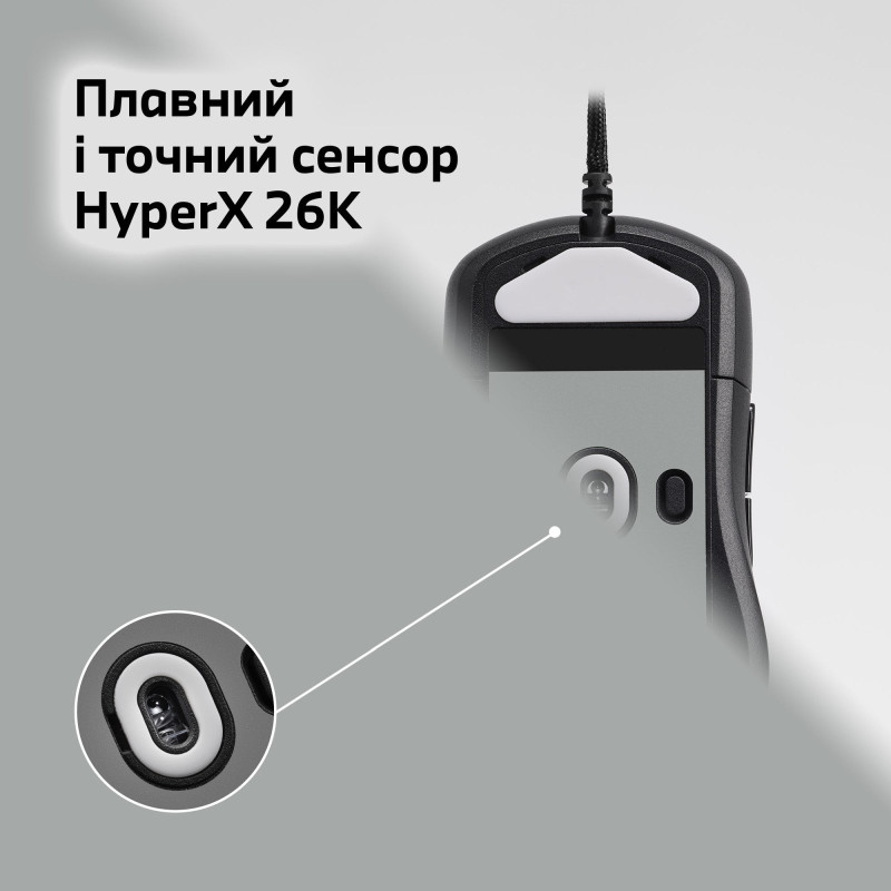 Мишка HyperX Pulsefire SAGA RGB (A2PB3AA)